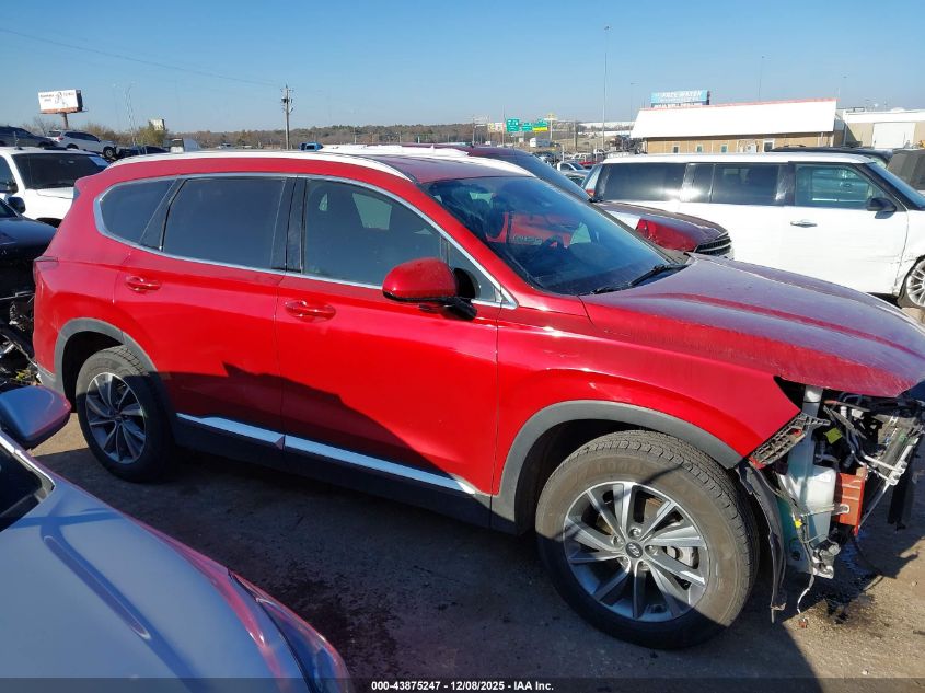 2020 Hyundai Santa Fe Sel VIN: 5NMS33AD7LH146533 Lot: 43875247