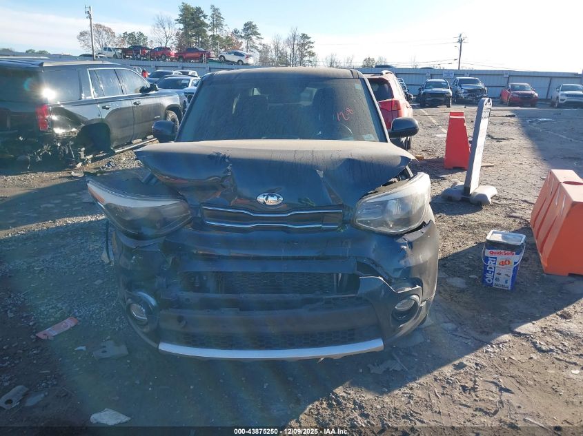 2018 Kia Soul + VIN: KNDJP3A56J7565650 Lot: 43875250
