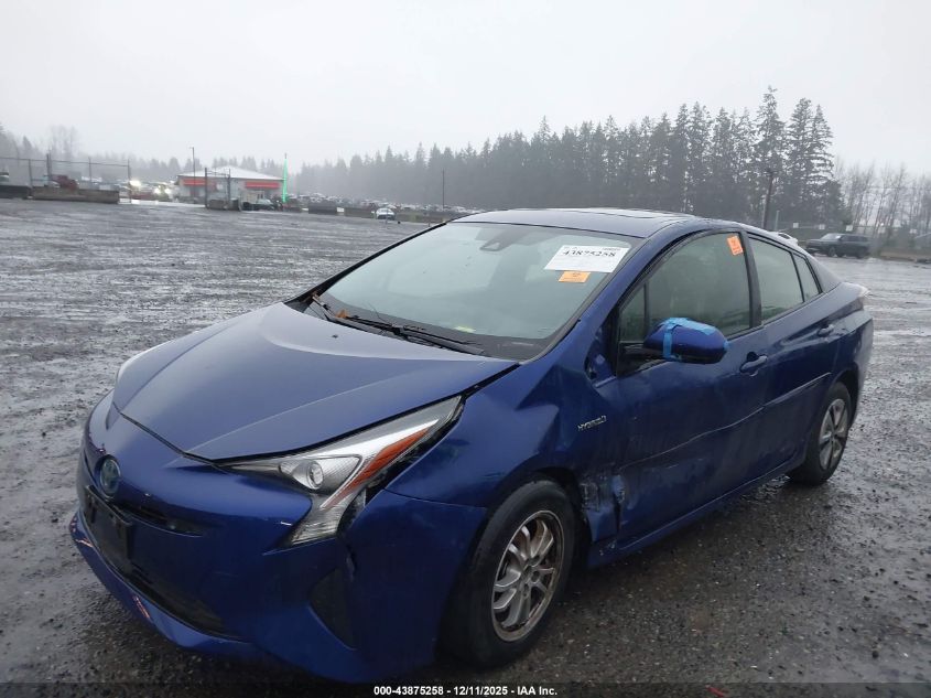 2017 Toyota Prius Two VIN: JTDKBRFU7H3056853 Lot: 43875258