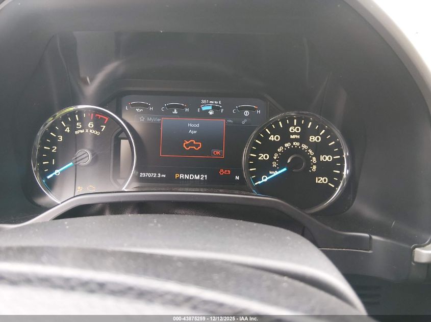 2016 Ford F-150 Lariat VIN: 1FTEW1EF1GKD92413 Lot: 43875259