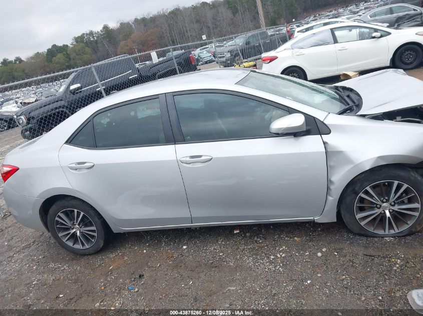 2017 Toyota Corolla Le VIN: 2T1BURHEXHC788062 Lot: 43875260