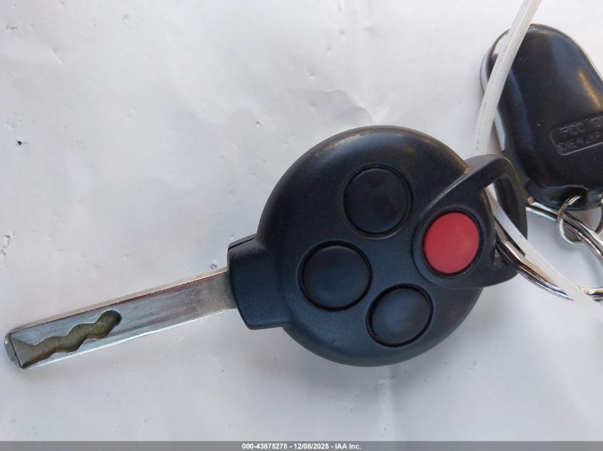 2008 Smart Fortwo Passion VIN: WMEEK31X78K170225 Lot: 43875278