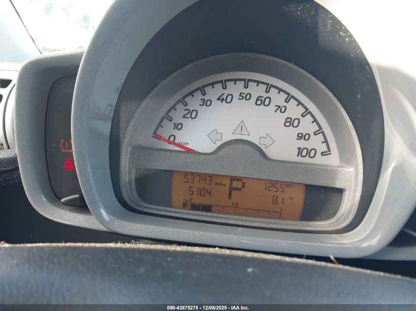 2008 Smart Fortwo Passion VIN: WMEEK31X78K170225 Lot: 43875278