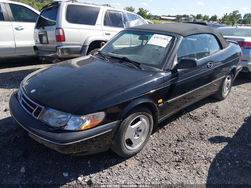 1997 SAAB 900 CABRIO 2.3L I-4 DOHC, 150HP