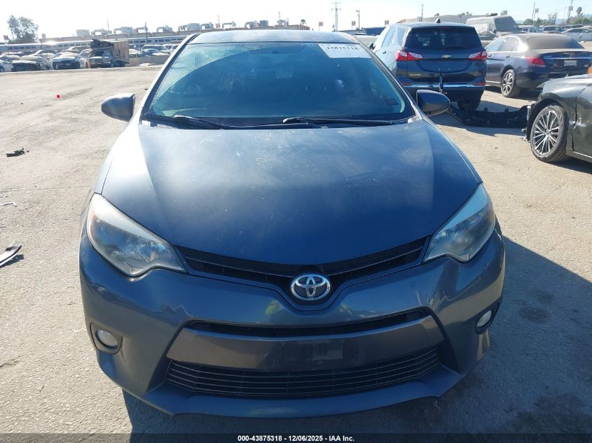 2016 Toyota Corolla Le Plus VIN: 5YFBURHE4GP534765 Lot: 43875318