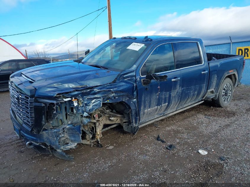 2025 GMC Sierra 3500Hd 4Wd Standard Bed Denali Ultimate VIN: 1GT4UYEYXSF124604 Lot: 43875321