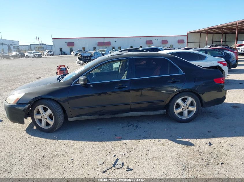 2005 Honda Accord 2.4 Lx VIN: 3HGCM56465G700330 Lot: 43875330