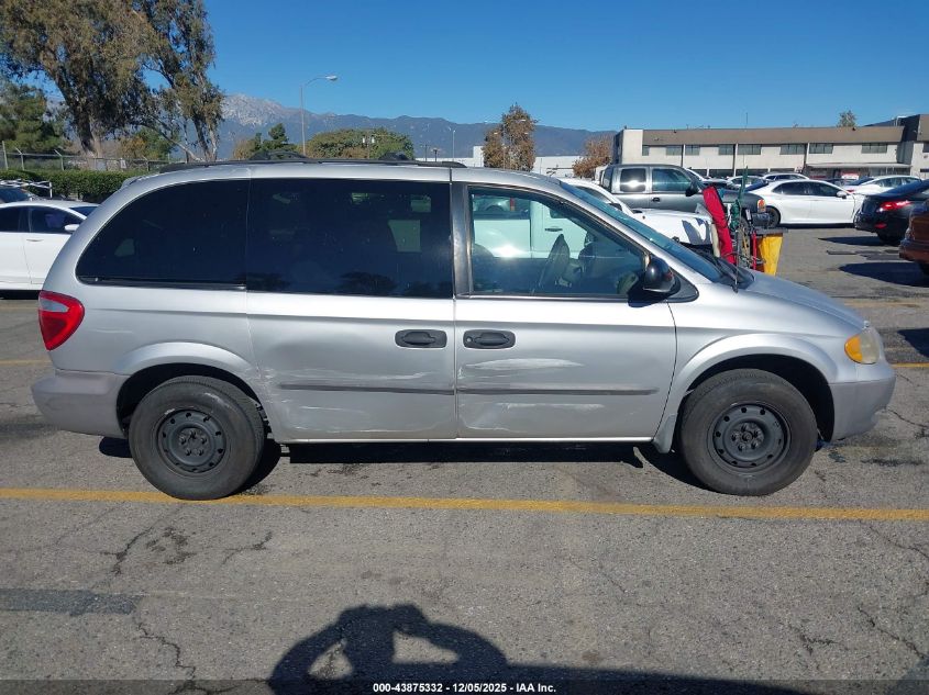 2003 Dodge Caravan Se VIN: 1D4GP25333B144792 Lot: 43875332