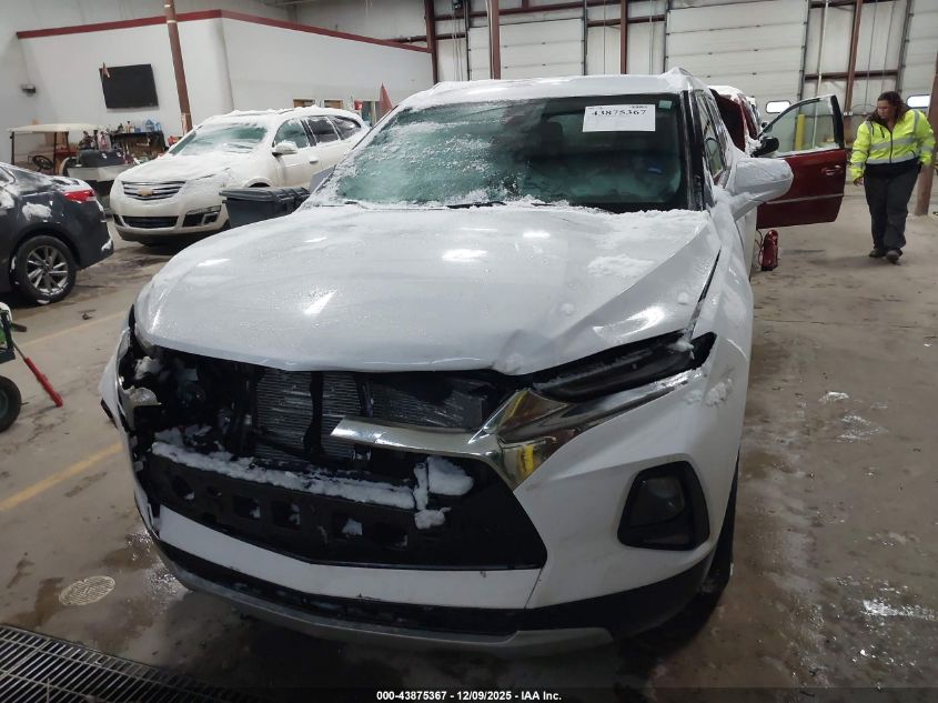 2022 Chevrolet Blazer Awd 2Lt VIN: 3GNKBHR46NS170619 Lot: 43875367