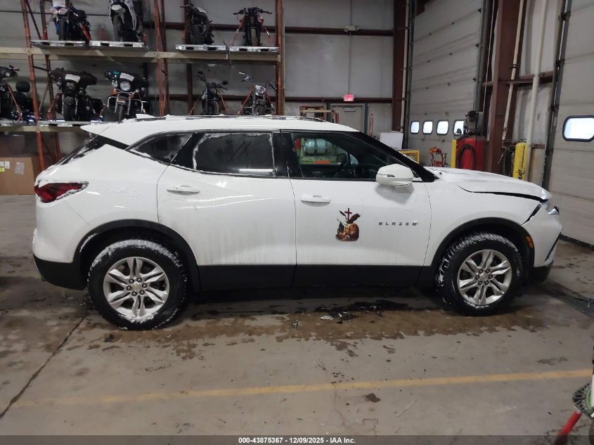 2022 Chevrolet Blazer Awd 2Lt VIN: 3GNKBHR46NS170619 Lot: 43875367