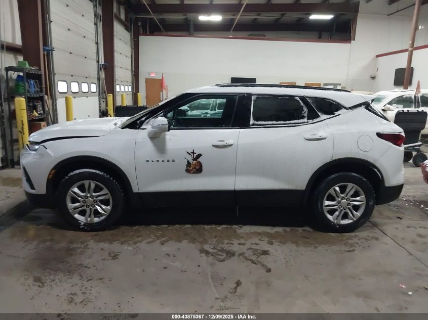 2022 Chevrolet Blazer Awd 2Lt VIN: 3GNKBHR46NS170619 Lot: 43875367