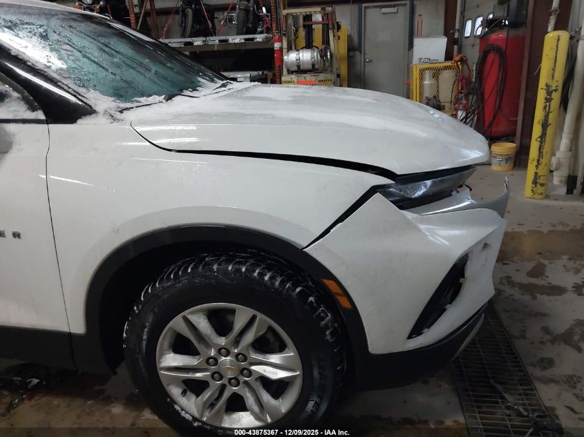 2022 Chevrolet Blazer Awd 2Lt VIN: 3GNKBHR46NS170619 Lot: 43875367