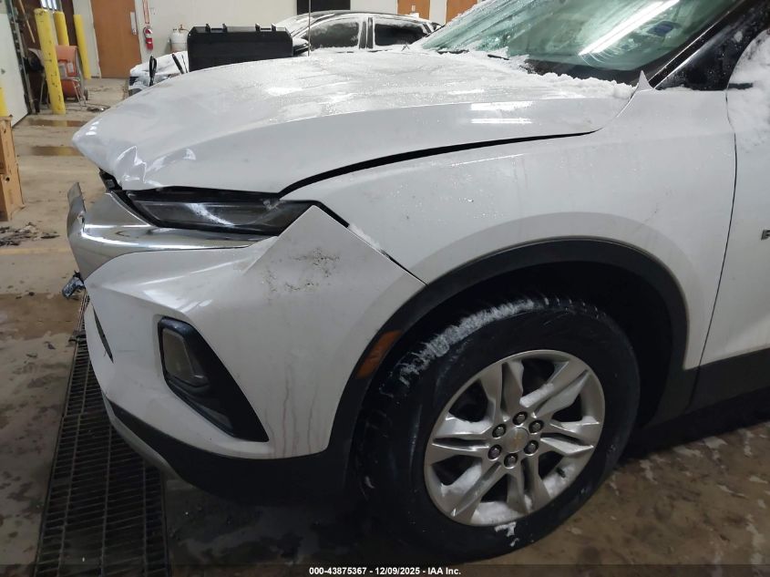 2022 Chevrolet Blazer Awd 2Lt VIN: 3GNKBHR46NS170619 Lot: 43875367