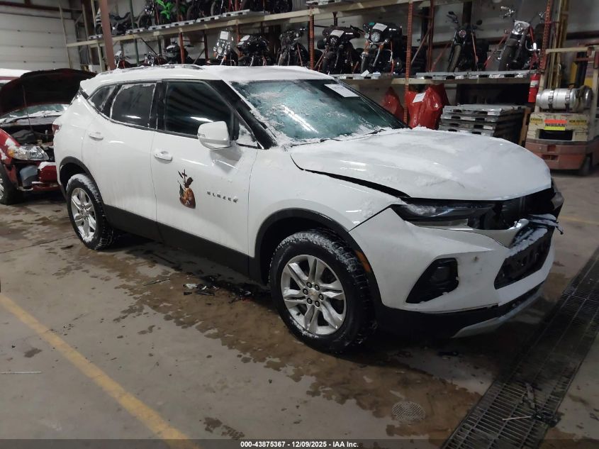 2022 Chevrolet Blazer Awd 2Lt VIN: 3GNKBHR46NS170619 Lot: 43875367