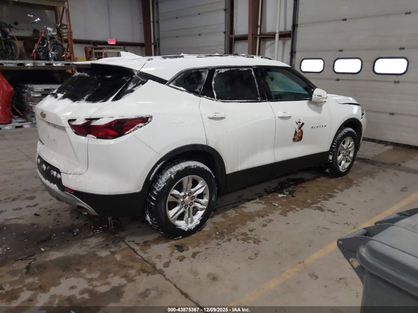 2022 Chevrolet Blazer Awd 2Lt VIN: 3GNKBHR46NS170619 Lot: 43875367