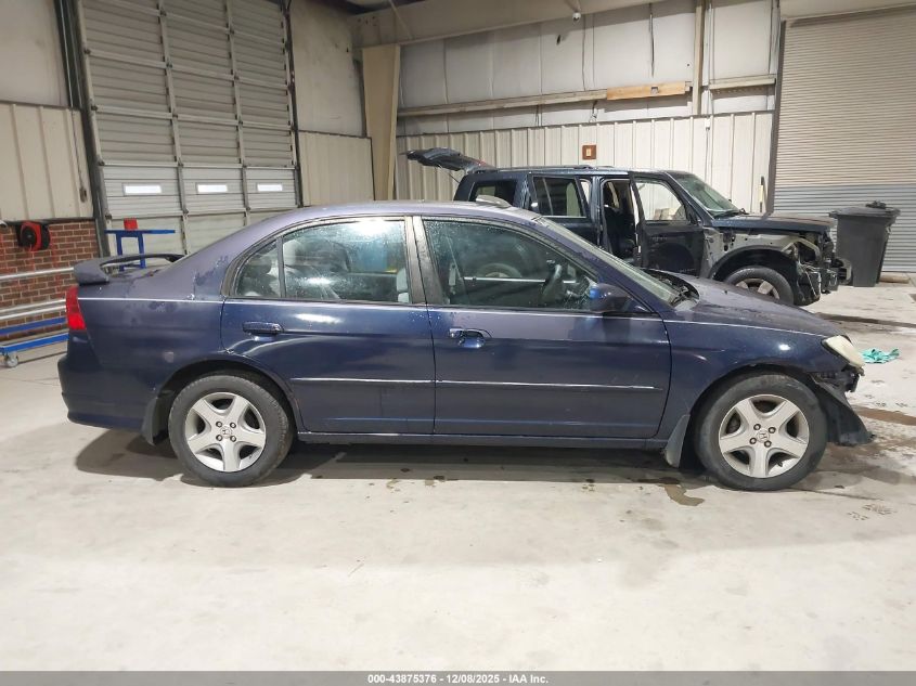 2004 Honda Civic Ex VIN: 2HGES26794H536867 Lot: 43875376