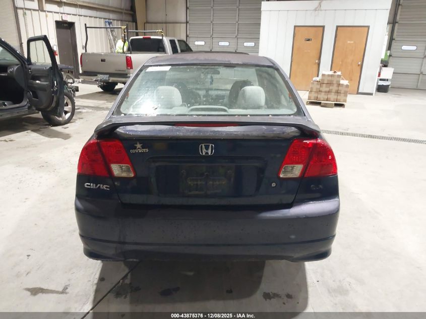 2004 Honda Civic Ex VIN: 2HGES26794H536867 Lot: 43875376