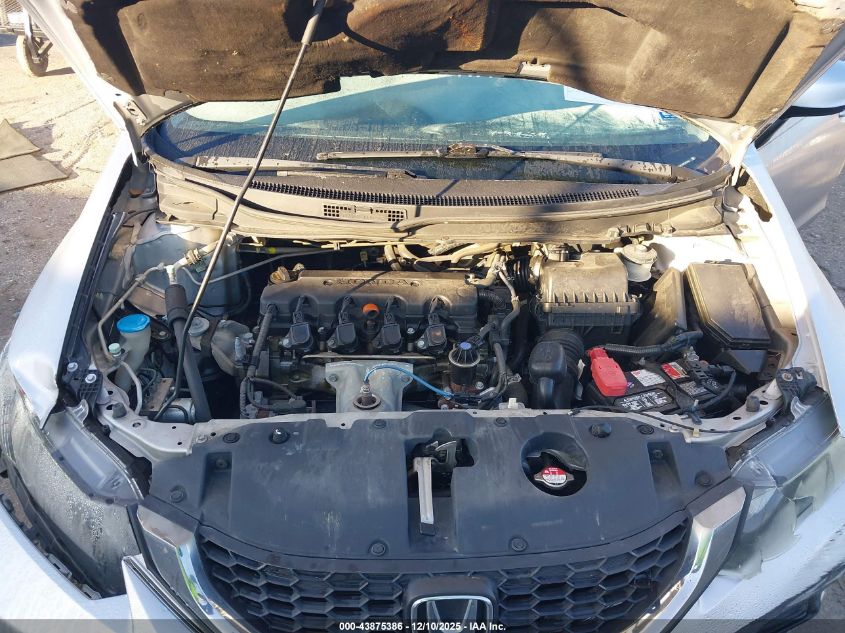 2013 Honda Civic Lx VIN: 19XFB2F54DE051002 Lot: 43875386