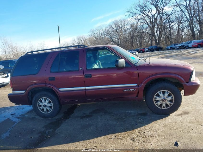 2001 GMC Jimmy Slt VIN: 1GKDT13W812106172 Lot: 43875404