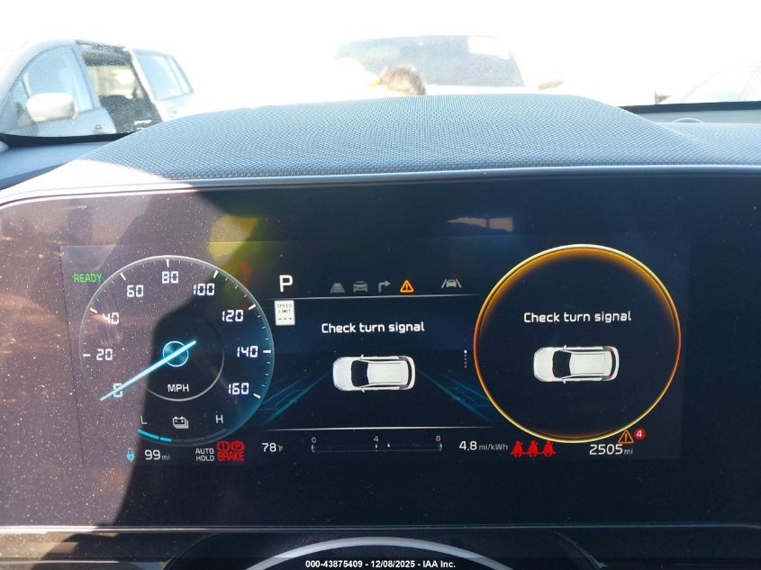 2025 Kia Niro Ev Wind VIN: KNDCR3L12S5145085 Lot: 43875409