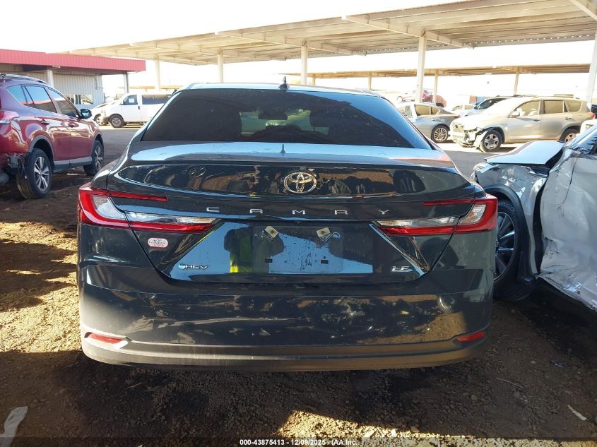 2025 Toyota Camry Le VIN: 4T1DAACK2SU549241 Lot: 43875413