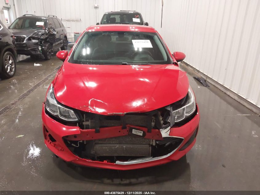 2019 Chevrolet Cruze Ls VIN: 1G1BC5SM0K7125855 Lot: 43875429