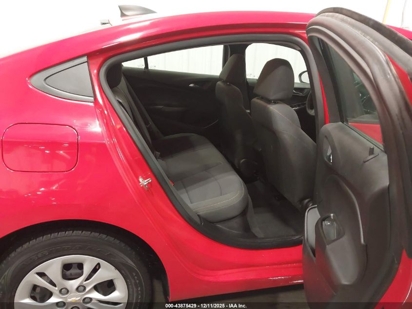 2019 Chevrolet Cruze Ls VIN: 1G1BC5SM0K7125855 Lot: 43875429