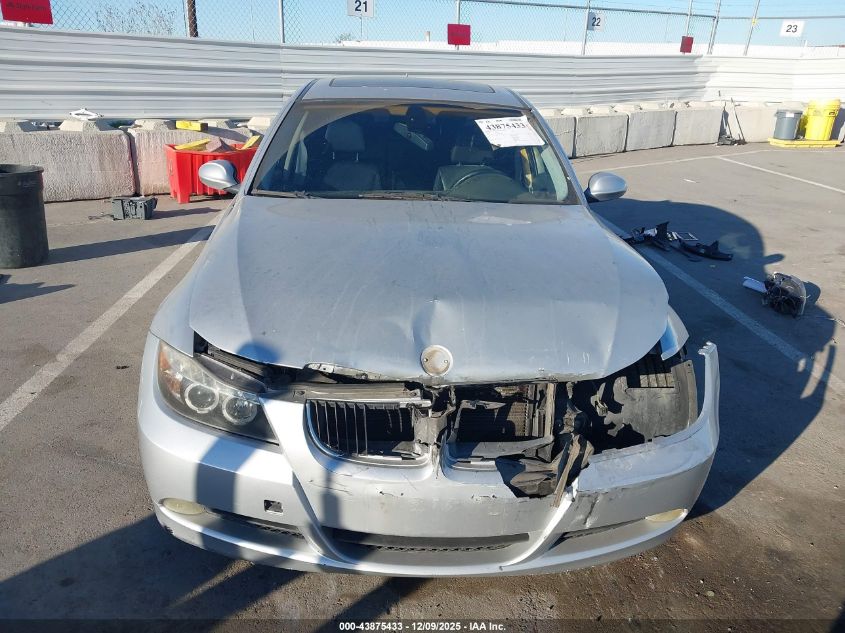 2006 BMW 325I VIN: WBAVB13526KX62236 Lot: 43875433