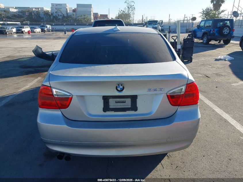 2006 BMW 325I VIN: WBAVB13526KX62236 Lot: 43875433