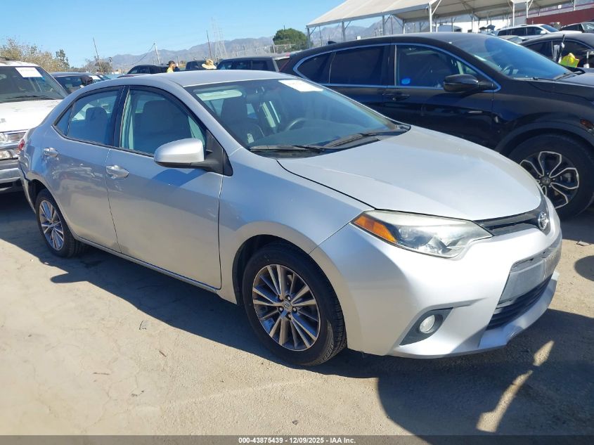 TOYOTA COROLLA LE PLUS