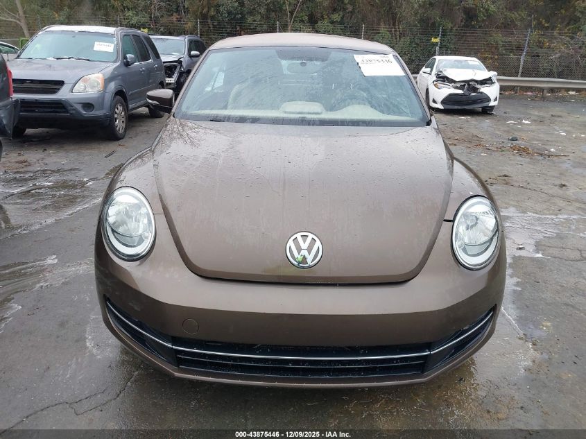 2013 Volkswagen Beetle 2.0L Tdi VIN: 3VW6L7AT3DM828479 Lot: 43875446