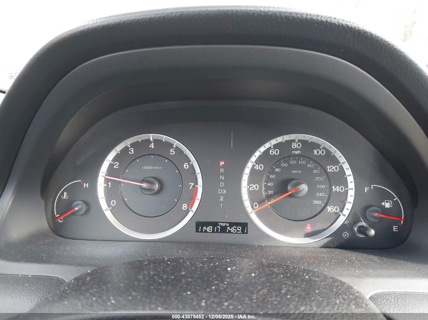 2009 Honda Accord 2.4 Ex-L VIN: 1HGCP268X9A093118 Lot: 43875452