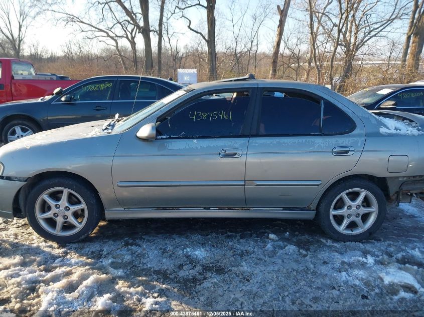 2001 Nissan Sentra Se VIN: 3N1BB51D11L122942 Lot: 43875461