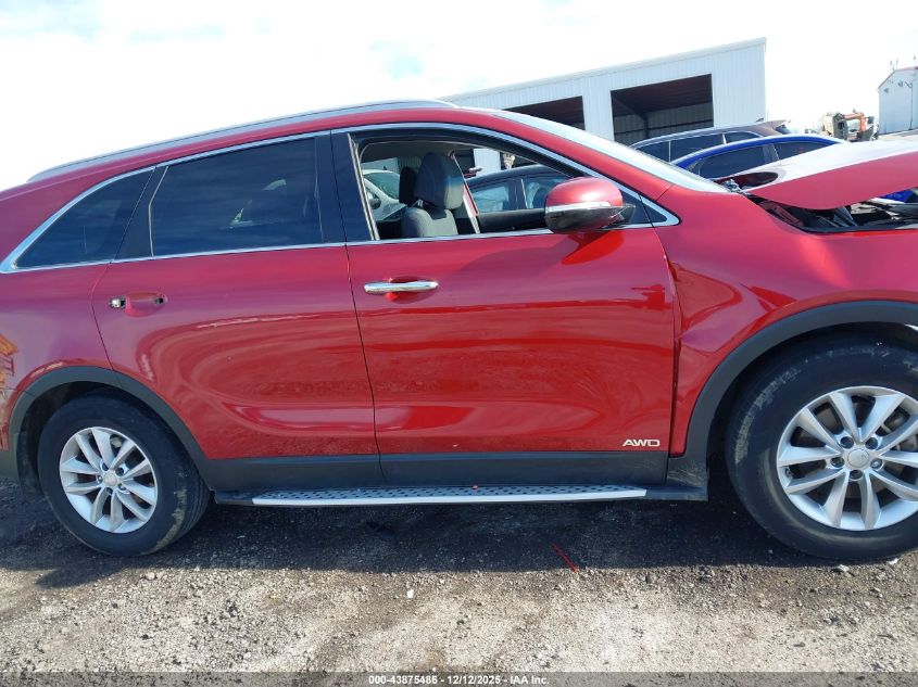 2017 Kia Sorento 2.4L Lx VIN: 5XYPGDA36HG291443 Lot: 43875486