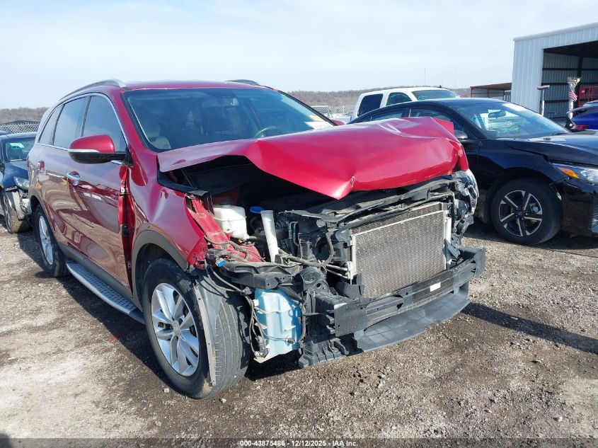 2017 Kia Sorento 2.4L Lx VIN: 5XYPGDA36HG291443 Lot: 43875486