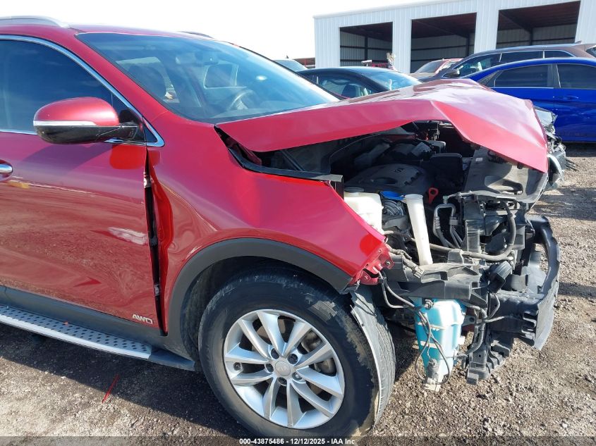 2017 Kia Sorento 2.4L Lx VIN: 5XYPGDA36HG291443 Lot: 43875486