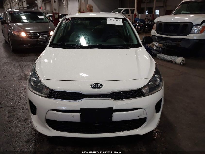 2018 Kia Rio Lx VIN: 3KPA25AB0JE087967 Lot: 43875487