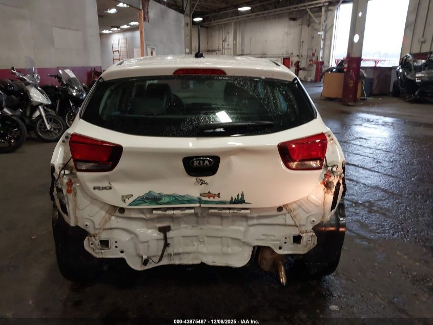 2018 Kia Rio Lx VIN: 3KPA25AB0JE087967 Lot: 43875487