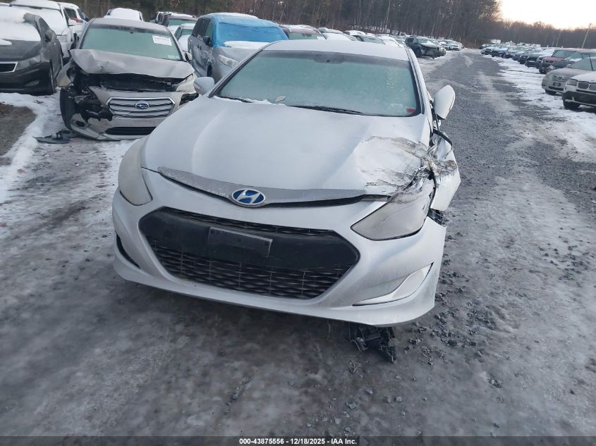 2012 Hyundai Sonata Hybrid VIN: KMHEC4A49CA033546 Lot: 43875556