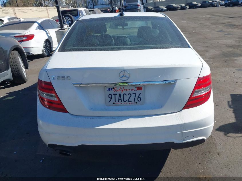 2013 Mercedes-Benz C 250 Sport VIN: WDDGF4HB5DR276658 Lot: 43875559