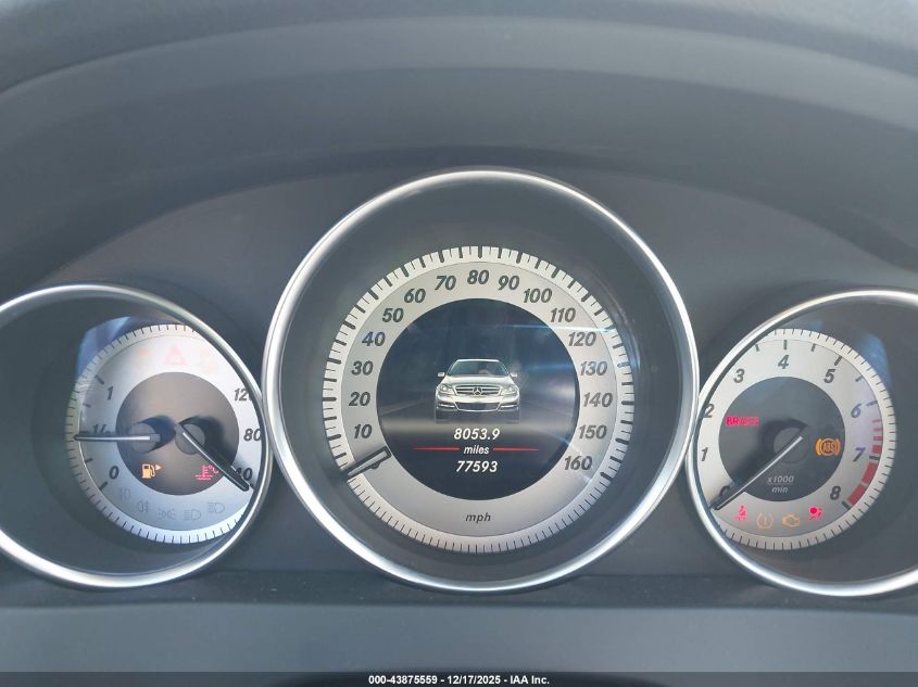 2013 Mercedes-Benz C 250 Sport VIN: WDDGF4HB5DR276658 Lot: 43875559