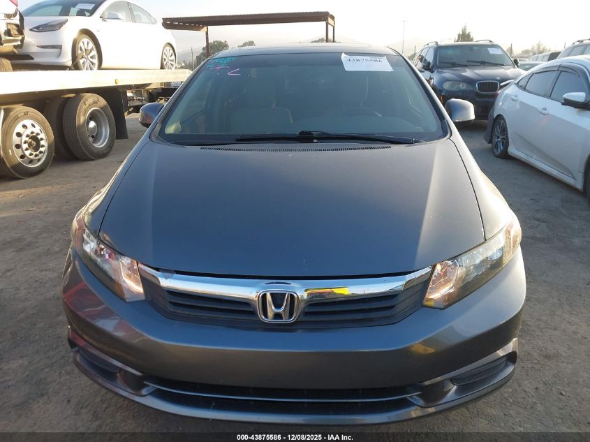 2012 Honda Civic Ex VIN: 2HGFB2F85CH316363 Lot: 43875586