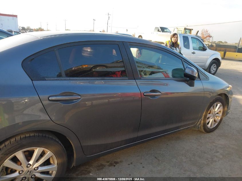 2012 Honda Civic Ex VIN: 2HGFB2F85CH316363 Lot: 43875586