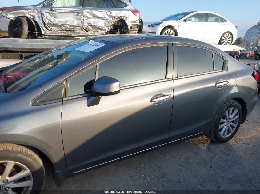 2012 Honda Civic Ex VIN: 2HGFB2F85CH316363 Lot: 43875586