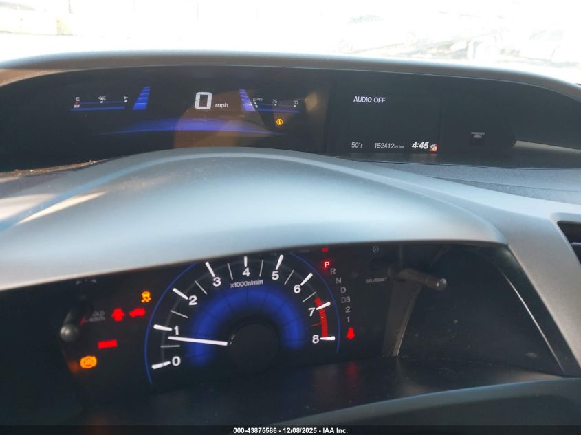 2012 Honda Civic Ex VIN: 2HGFB2F85CH316363 Lot: 43875586