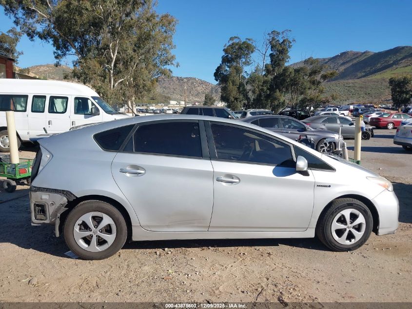 2015 Toyota Prius Two VIN: JTDKN3DU9F1912492 Lot: 43875603