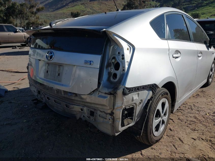 2015 Toyota Prius Two VIN: JTDKN3DU9F1912492 Lot: 43875603