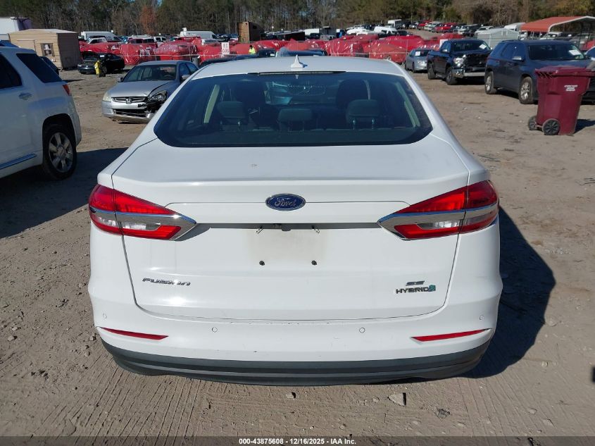 2019 Ford Fusion Hybrid Se VIN: 3FA6P0LU1KR208000 Lot: 43875608