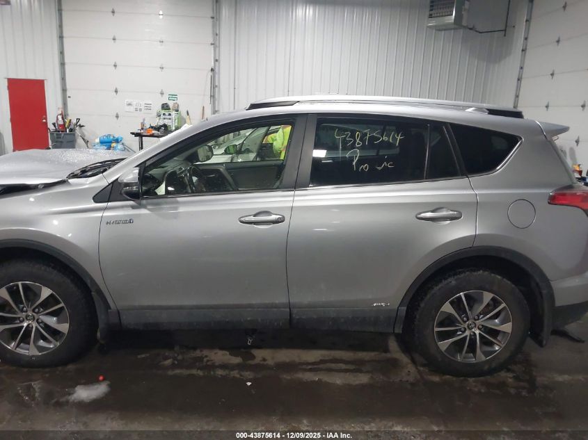 2018 Toyota Rav4 Hybrid Xle VIN: JTMRJREV7JD249208 Lot: 43875614