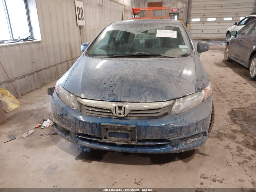 2012 Honda Civic Ex VIN: 2HGFB2F88CH579382 Lot: 43875615